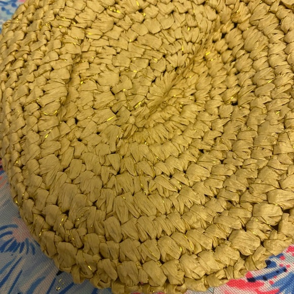 Lily Pulitzer Sea to Shining Sea Tropical Beach hat - Picture 2 of 5